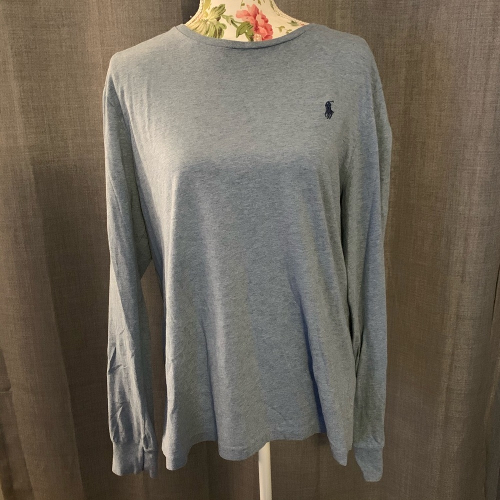 MEN Ralph Lauren Long Sleeve Shirt - Blue